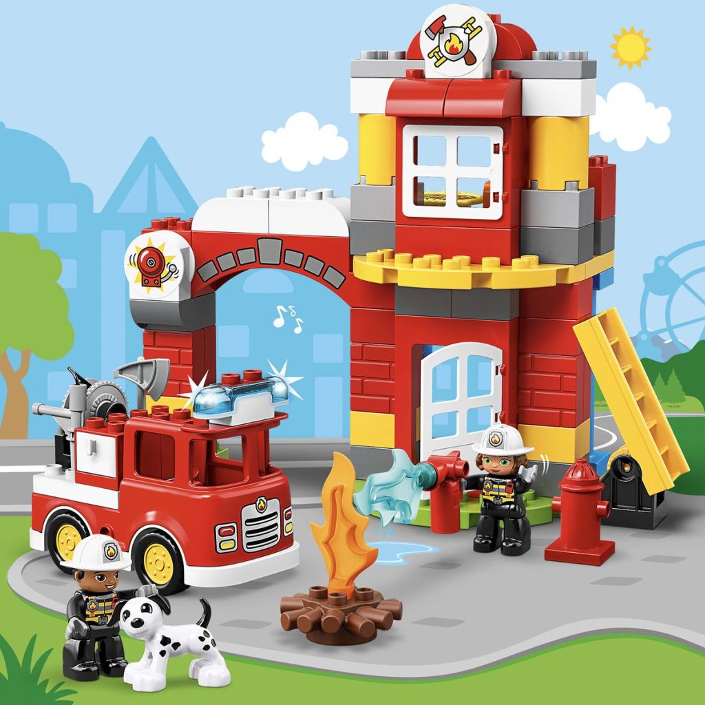 Lego-duplo-10903-la-caserne-de-pompiers-construction