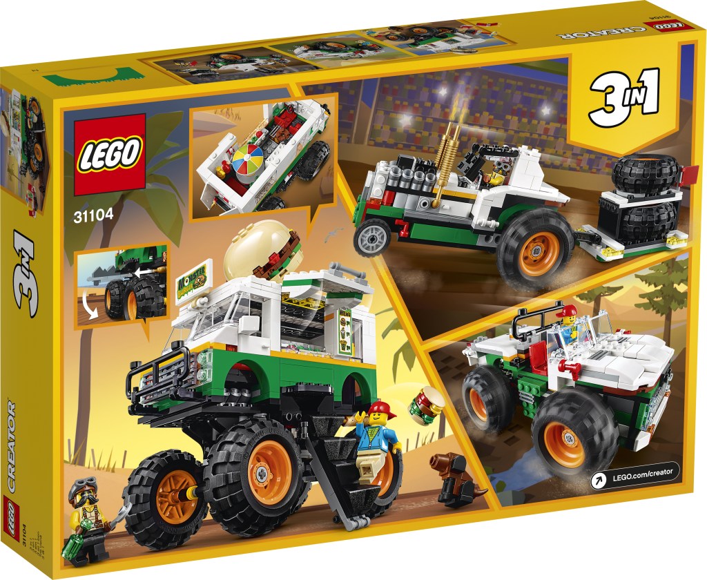 Lego-creator-31104-le-monster-truck-a-hamburgers-dos