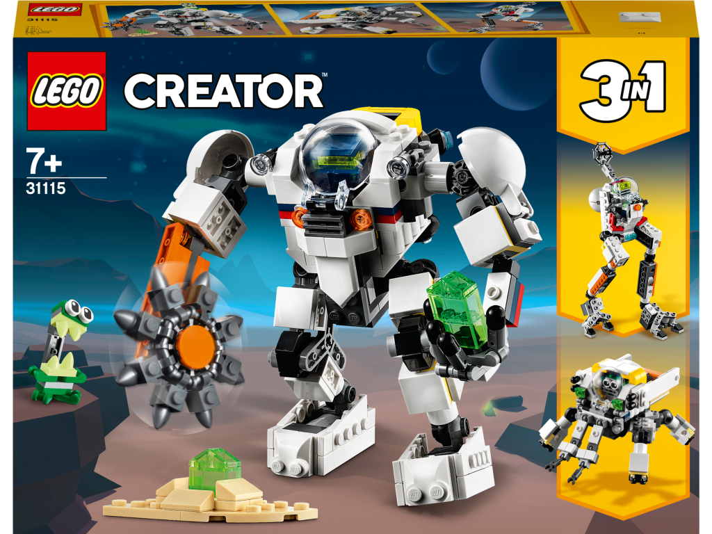 Lego-creator-31115-le-robot-dextraction-spatiale-face