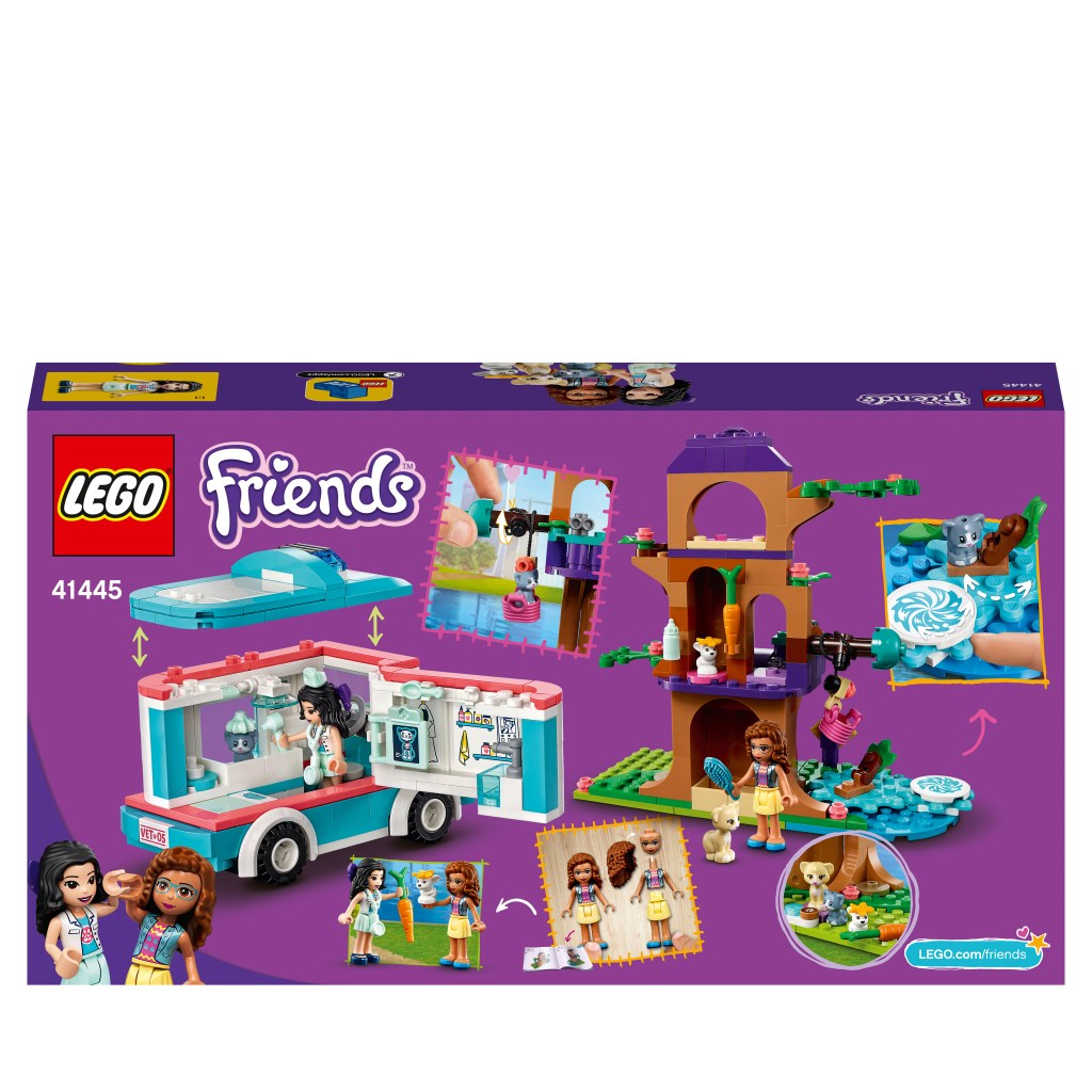 Lego-friends-41445-lambulance-de-la-clinique-veterinaire-dos