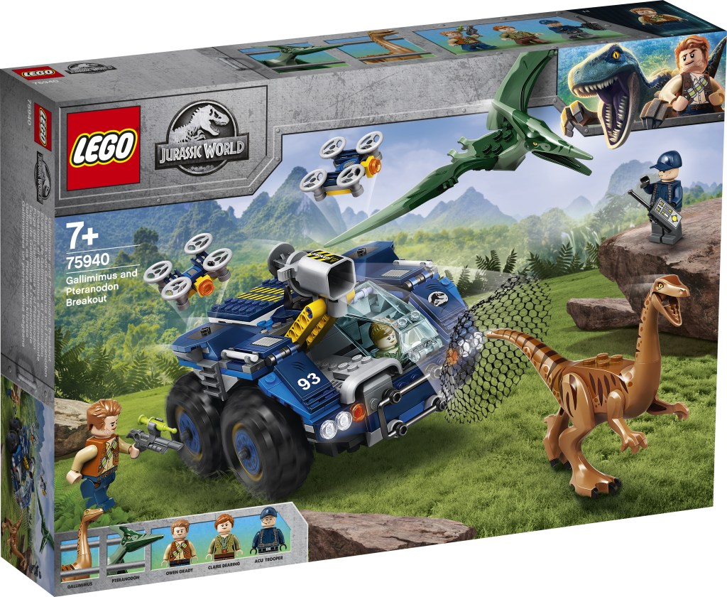 Lego-jurassic-world-75940-levasion-du-gallimimus-et-du-pteranodon-face