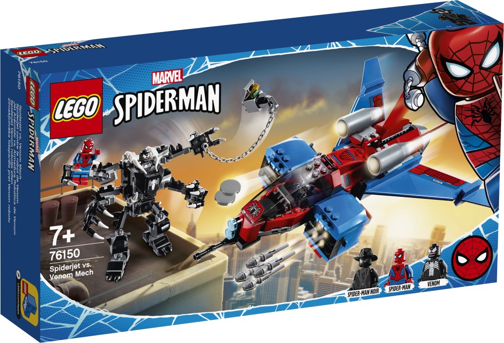 Lego-marvel-76150-le-spider-jet-contre-le-robot-de-venom-face