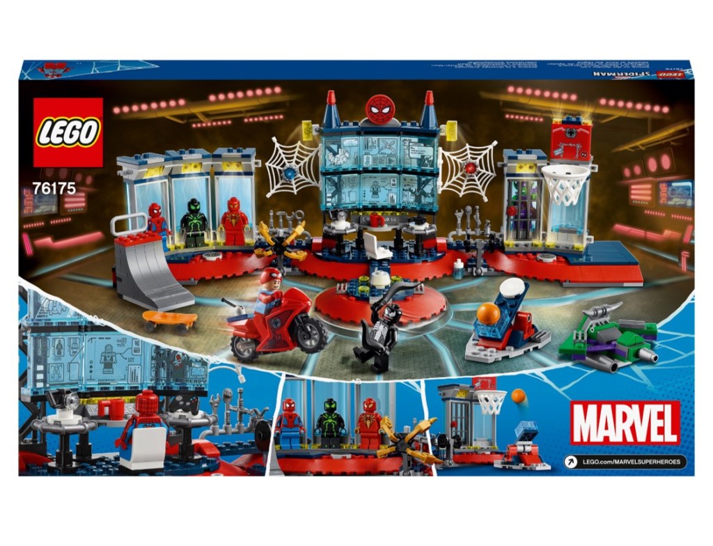 Lego-marvel-76175-lattaque-contre-le-repaire-de-spider-dos