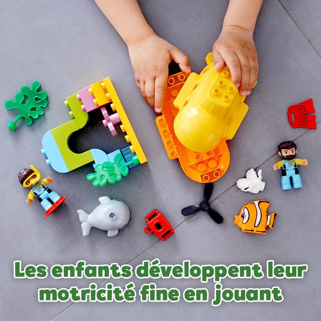 Lego-duplo-10910-laventure-en-sous-marin-construction