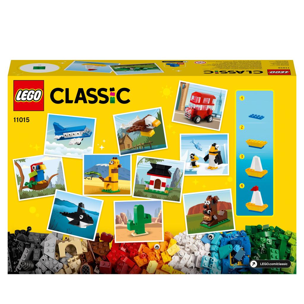 LEGO Classic 11015 Briques créatives « Autour du monde »_dos
