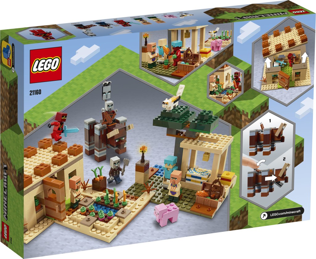 LEGO-Minecraft-21160-Lattaque-des-illageois-dos