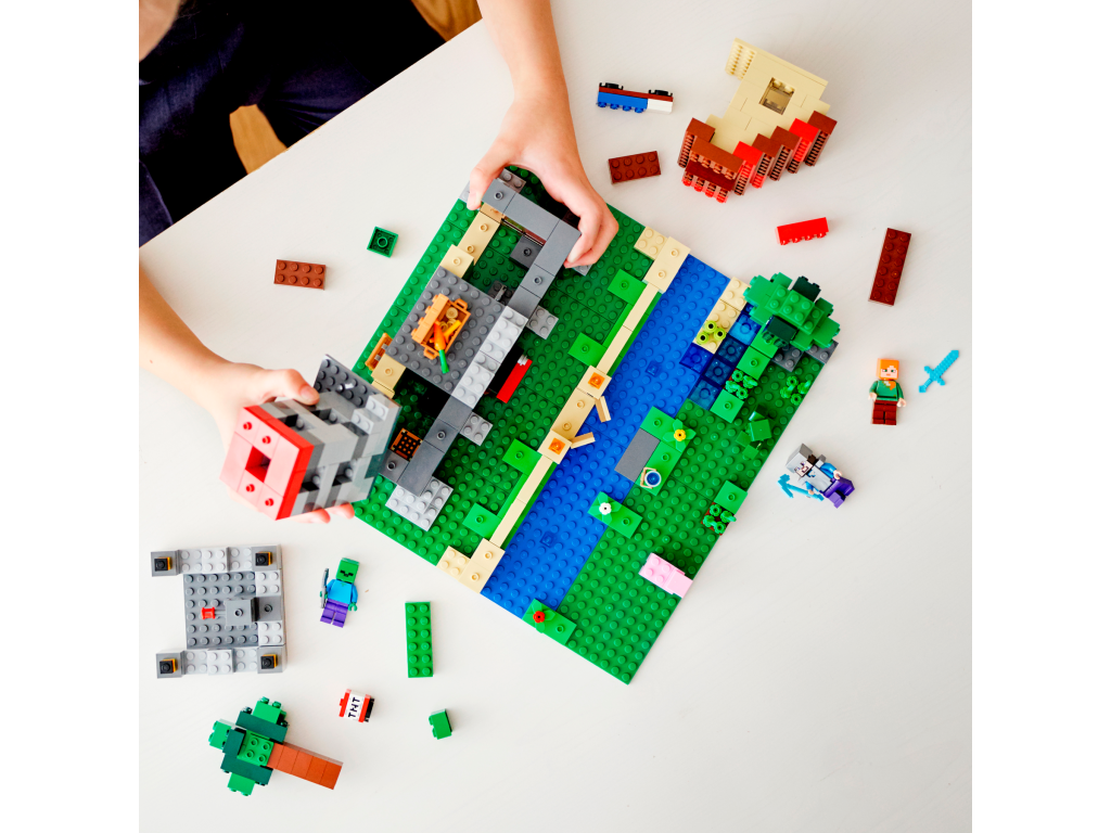LEGO-Minecraft-21161-La-boîte-de-construction-3.0-construction