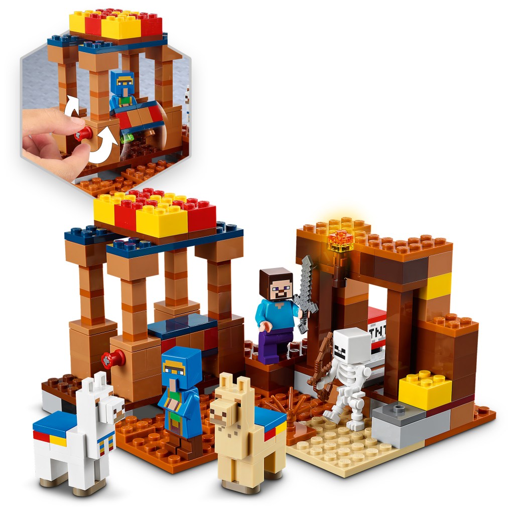 LEGO-Minecraft-21167-Le-comptoir-déchange-feature1