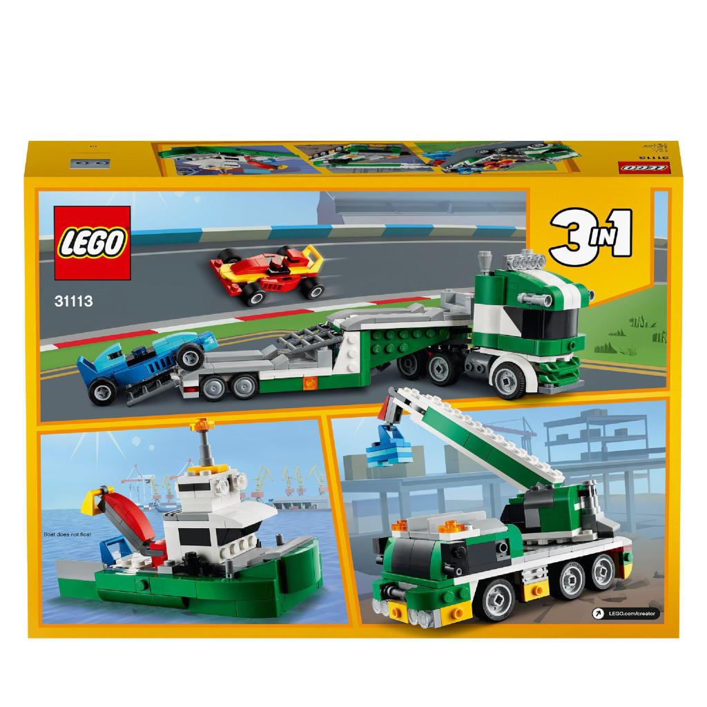 Lego-creator-31113-le-transporteur-de-voitures-de-course-dos