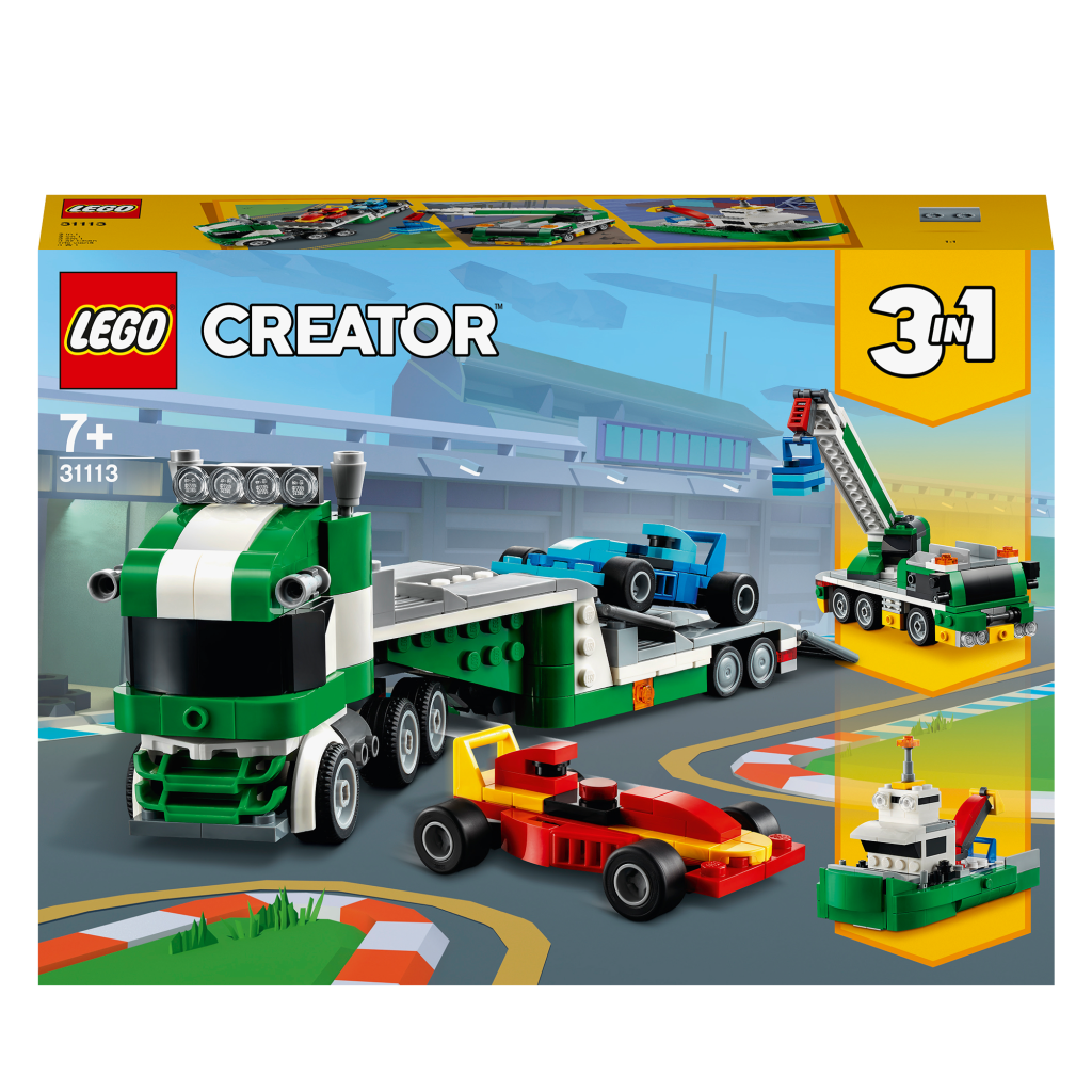 Lego-creator-31113-le-transporteur-de-voitures-de-course-face