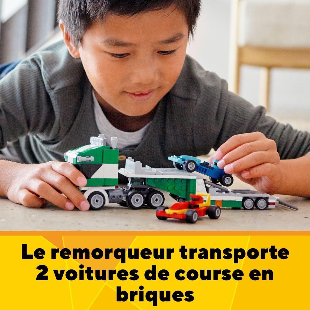 Lego-creator-31113-le-transporteur-de-voitures-de-course-jeu