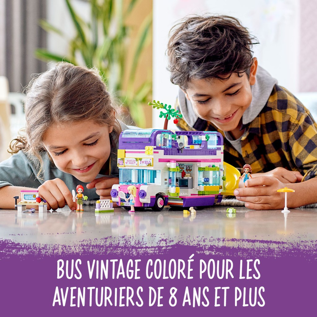 LEGO Friends 41395 Le bus de l'amitié-jeu