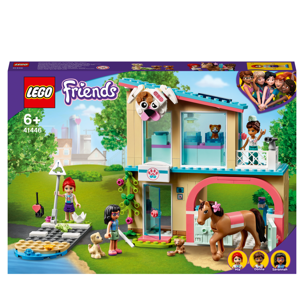 LEGO-Friends-41446-La-clinique-vétérinaire-de-Heartlake-City-face