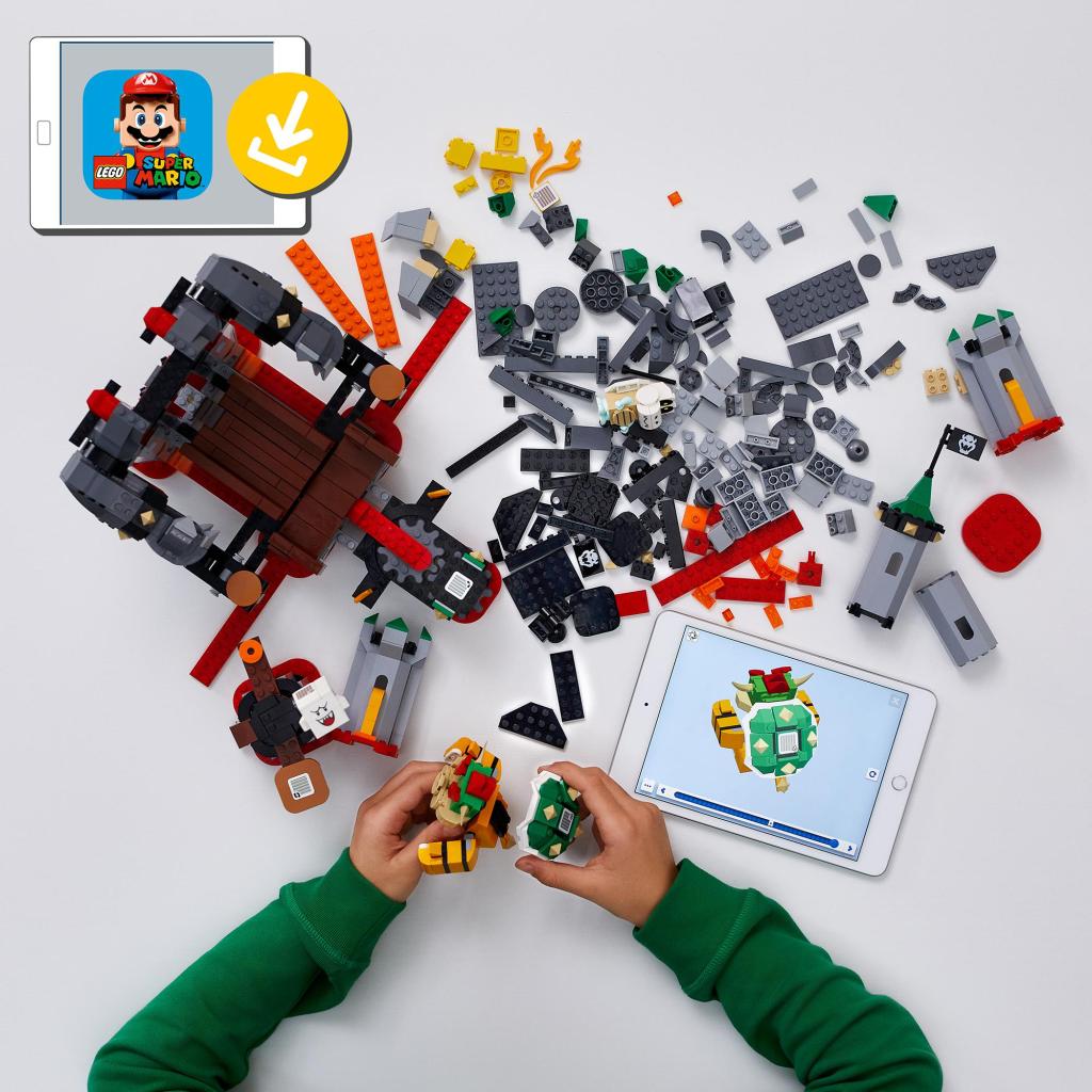 Lego-super-mario-71369-ensemble-dextension-la-bataille-du-chateau-de-bowser-construction