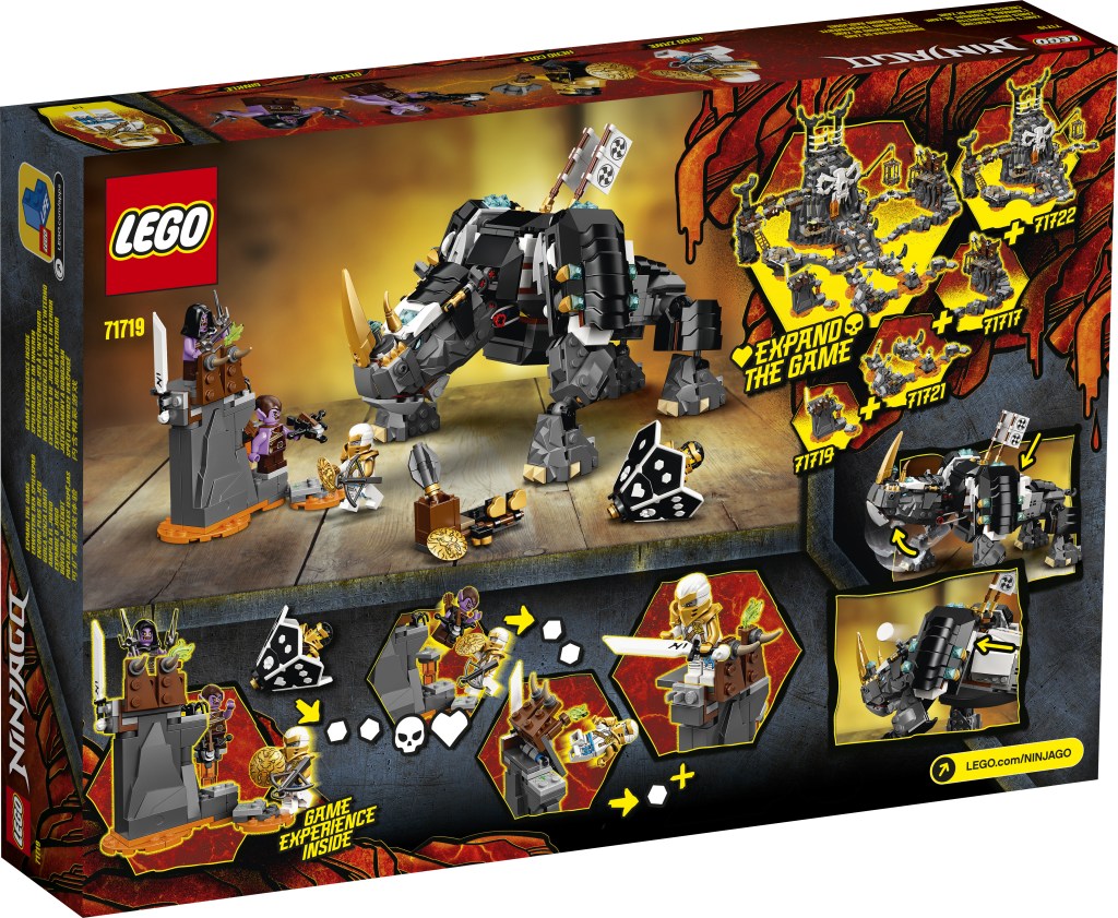 Lego-ninjago-71719-lanimal-de-combat-de-zane-dos