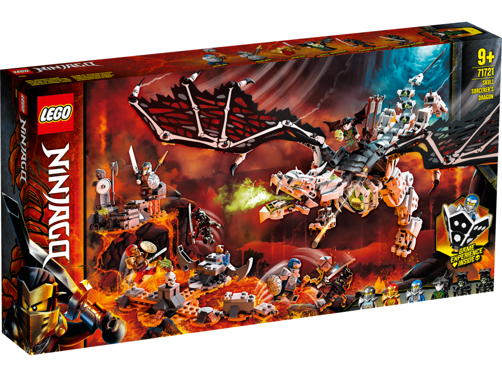 LEGO® NINJAGO® 71721 Le dragon du Sorcier au Crâne-face