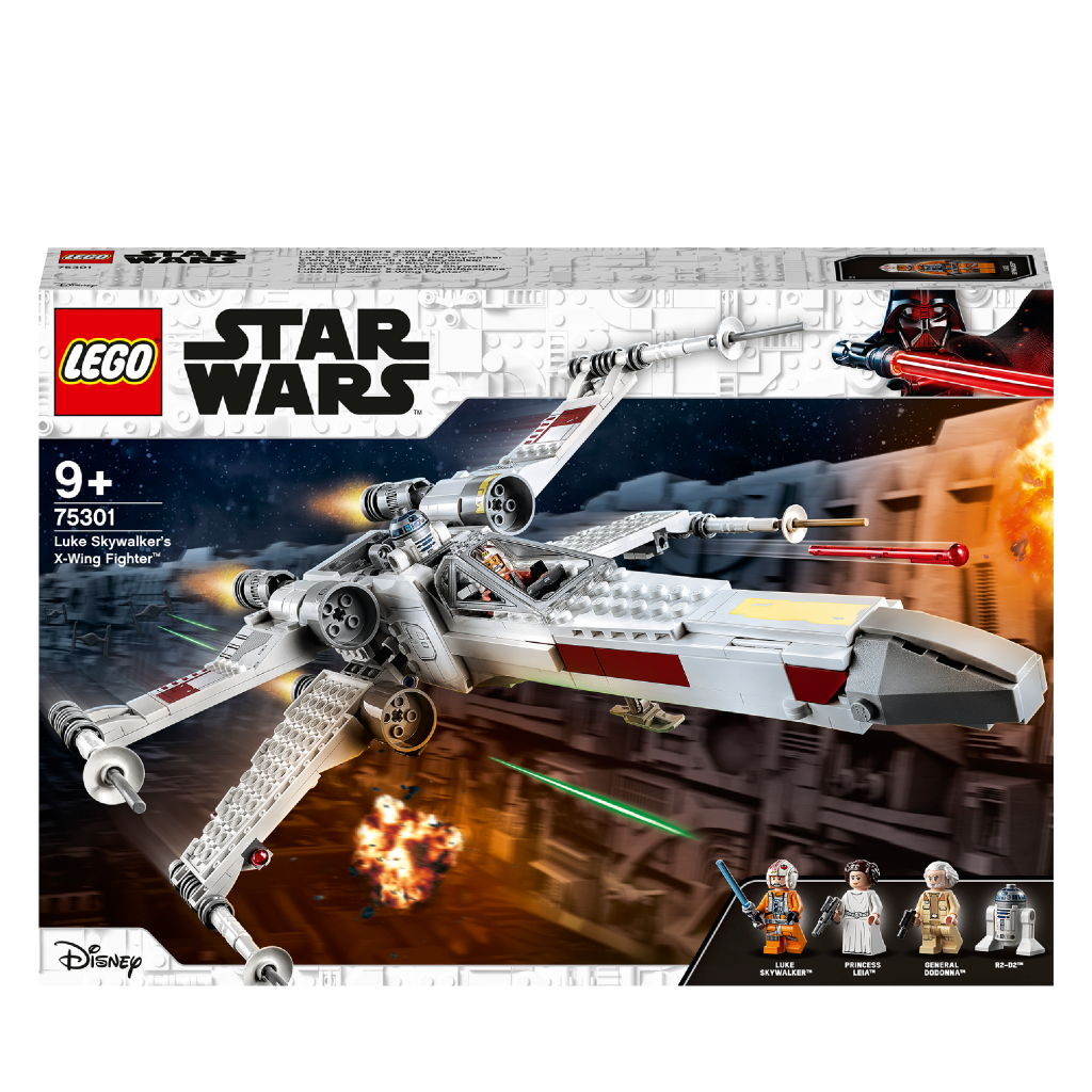 Lego-star-wars-75301-le-xwing-fighter-de-luke-skywalker-face