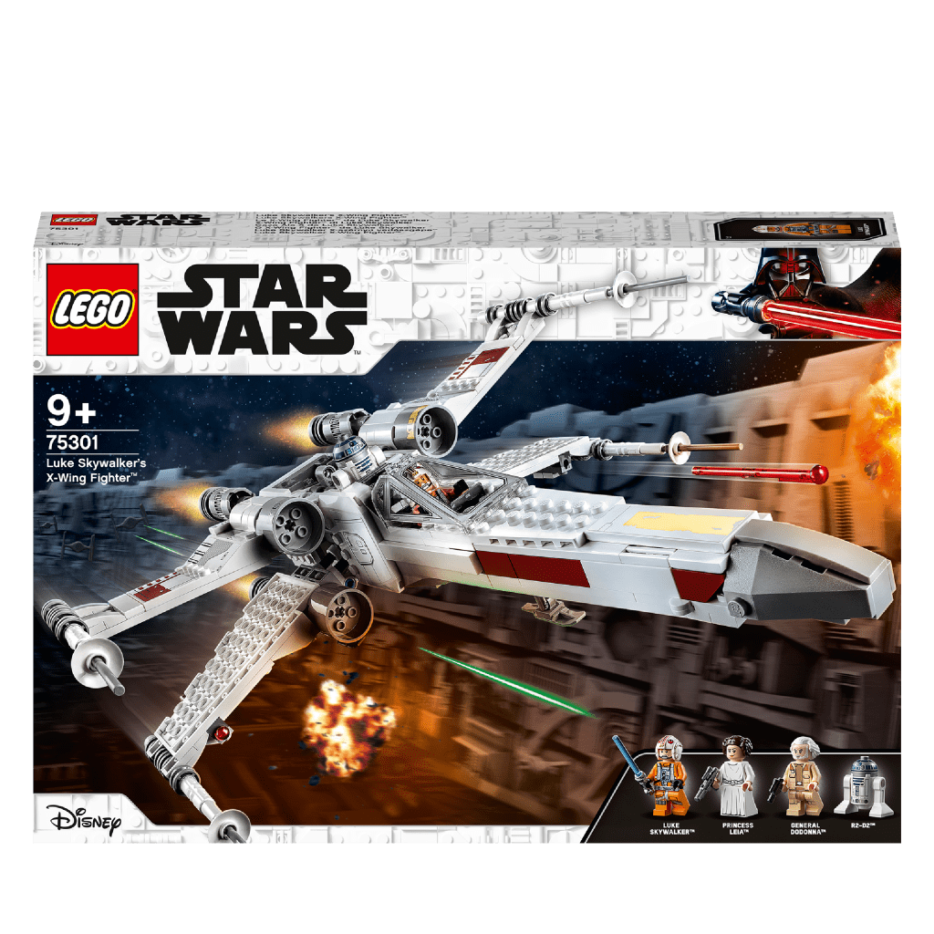 Lego-star-wars-75301-le-xwing-fighter-de-luke-skywalker-face