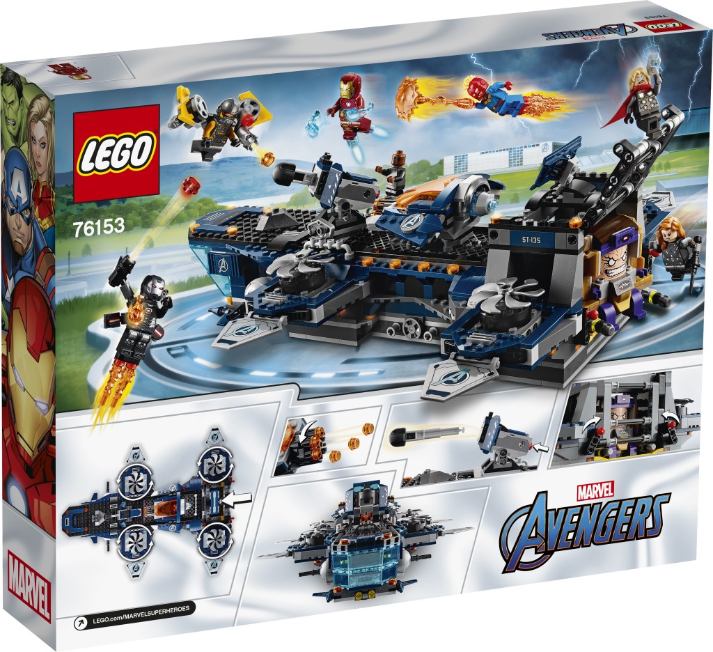 LEGO-Marvel-76153-Lhéliporteur-des-Avengers-dos