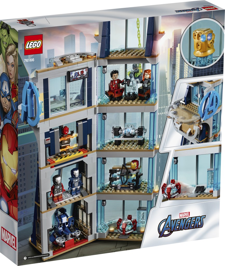 LEGO-Marvel-76166-La-tour-de-combat-des-Avengers-dos