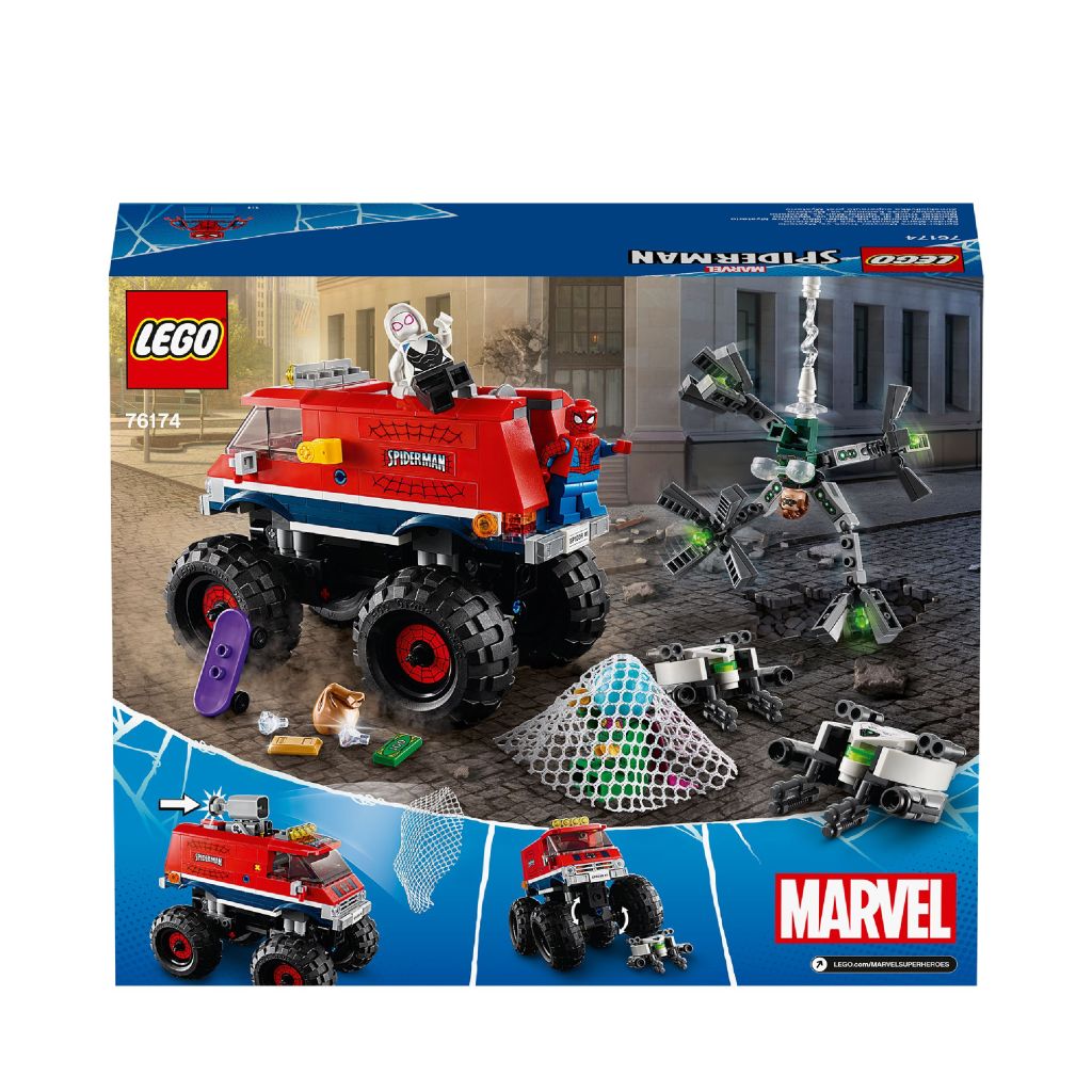 LEGO-Marvel-76174-Le-camion-monstre-de-spider-Man-contre-Mystério-dos