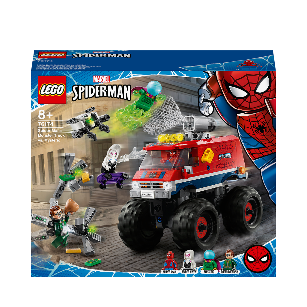 LEGO-Marvel-76174-Le-camion-monstre-de-spider-Man-contre-Mystério-face