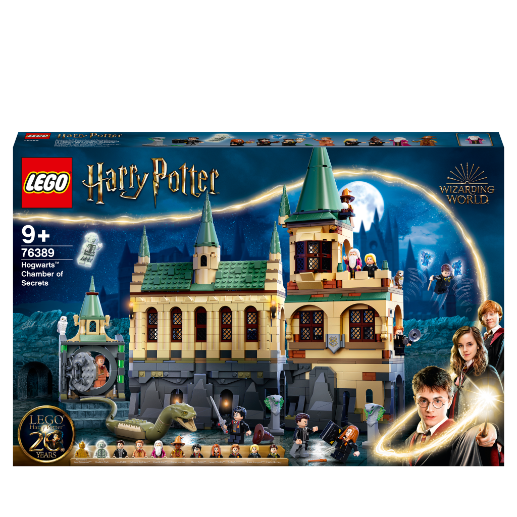 LEGO Harry Potter 76389 La Chambre des Secrets de Poudlard-construction-face