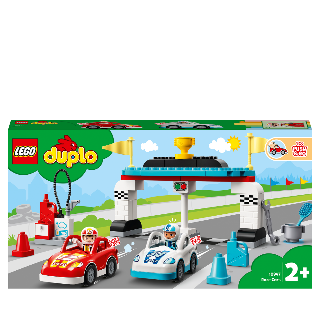 LEGO DUPLO 10947 Les voitures de course-face