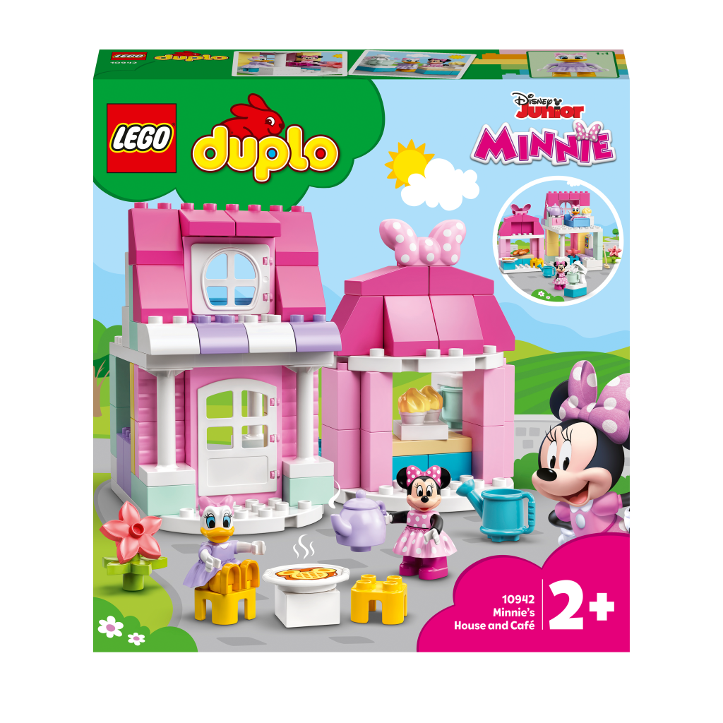 LEGO DUPLO Disney 10942 La maison et le café de Minnie-face