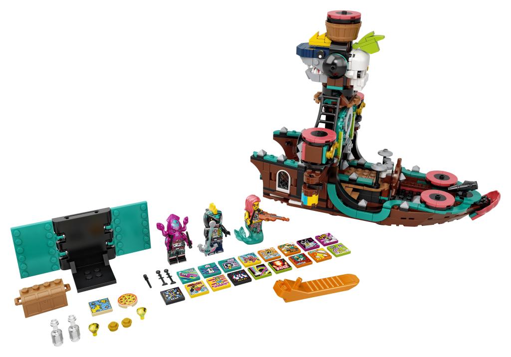 LEGO-vidiyo-43114-Punk-Pirate-Ship-BeatBox-construction