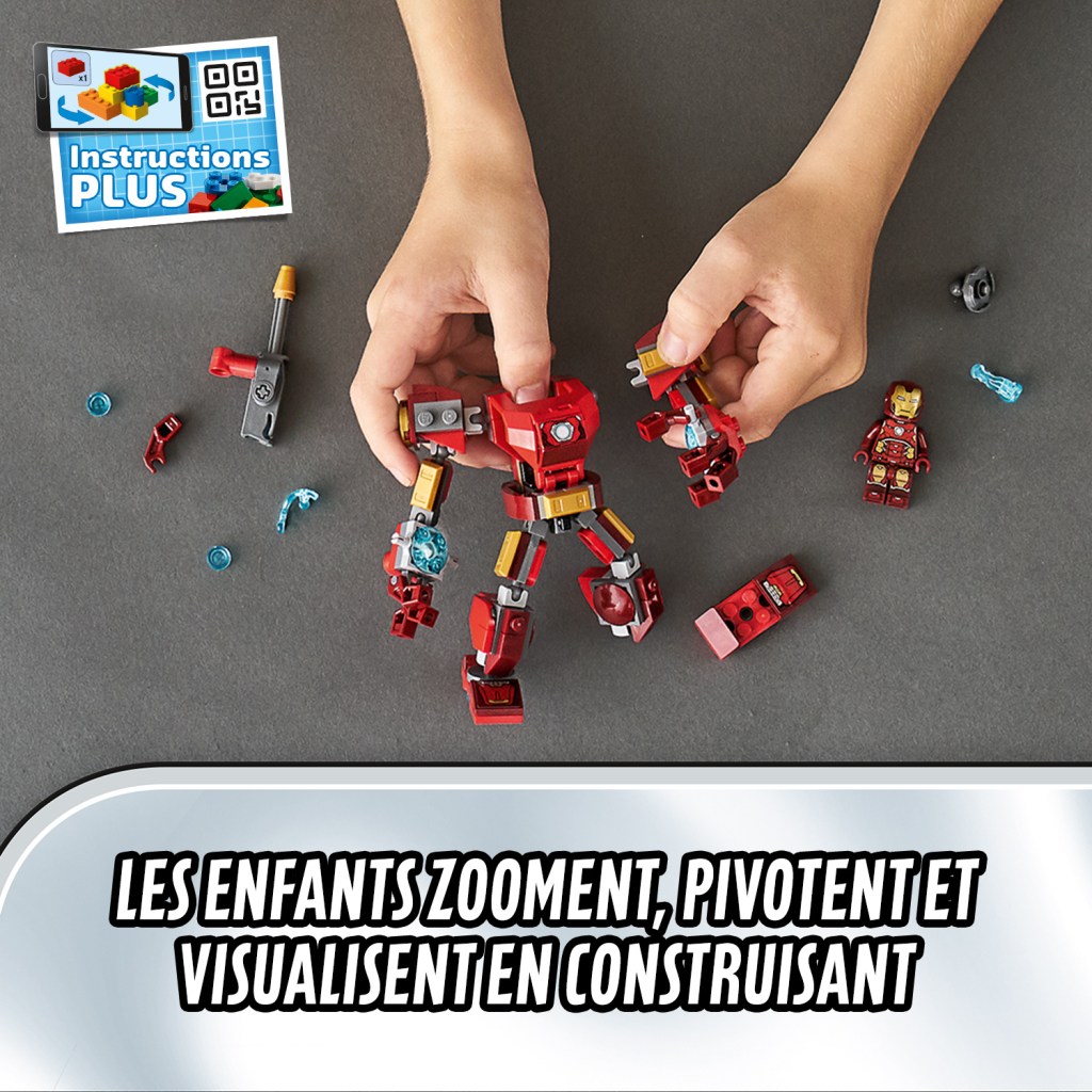 Lego-marvel-76140-le-robot-diron-man-construction