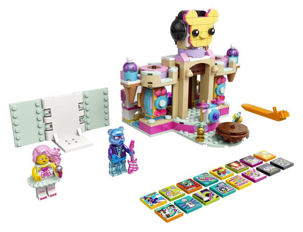 LEGO-VIDIYO-43111-Candy-Castle-Stage-BeatBox-construction