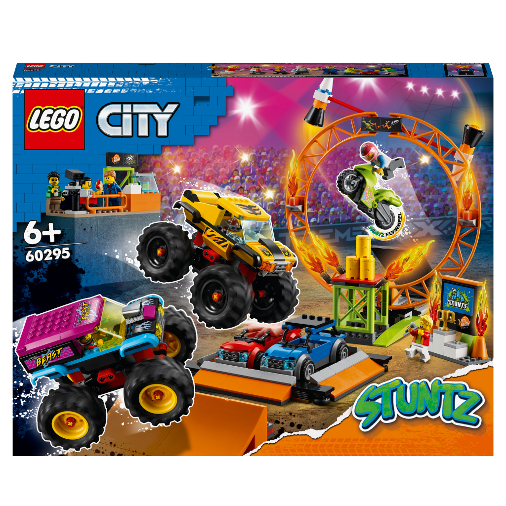 LEGO-60295-City-LArène-de-Spectacle-des-Cascadeurs-face