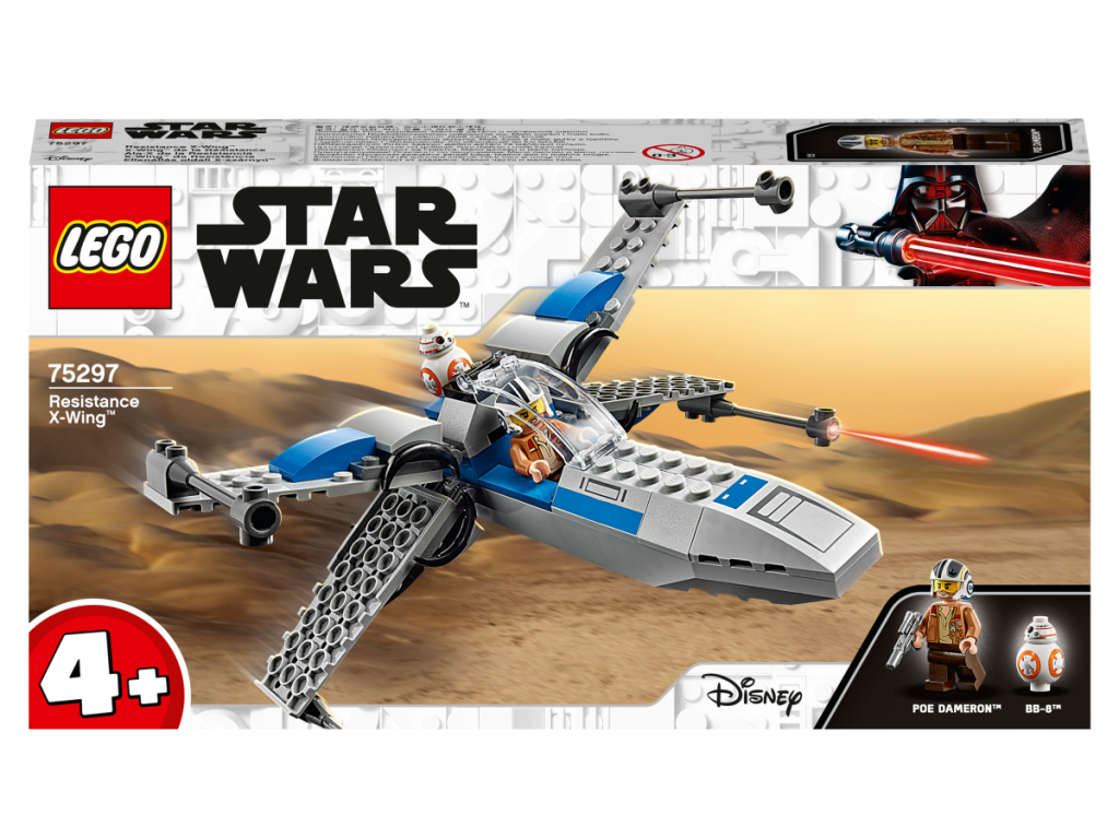 LEGO-star-wars-75297-X-Wing-de-la-Résistance-face