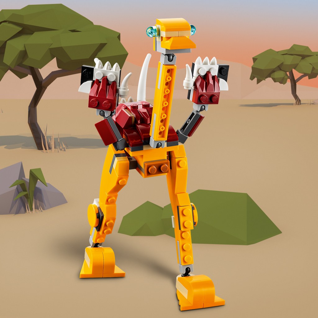 LEGO-Creator-31112-Le-Lion-Sauvage-feature2