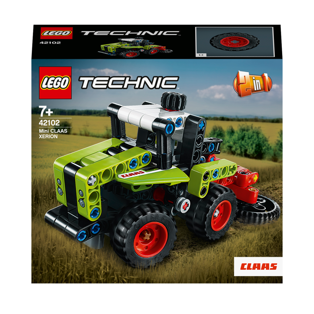 Lego-technic-42102-mini-claas-xerion-face