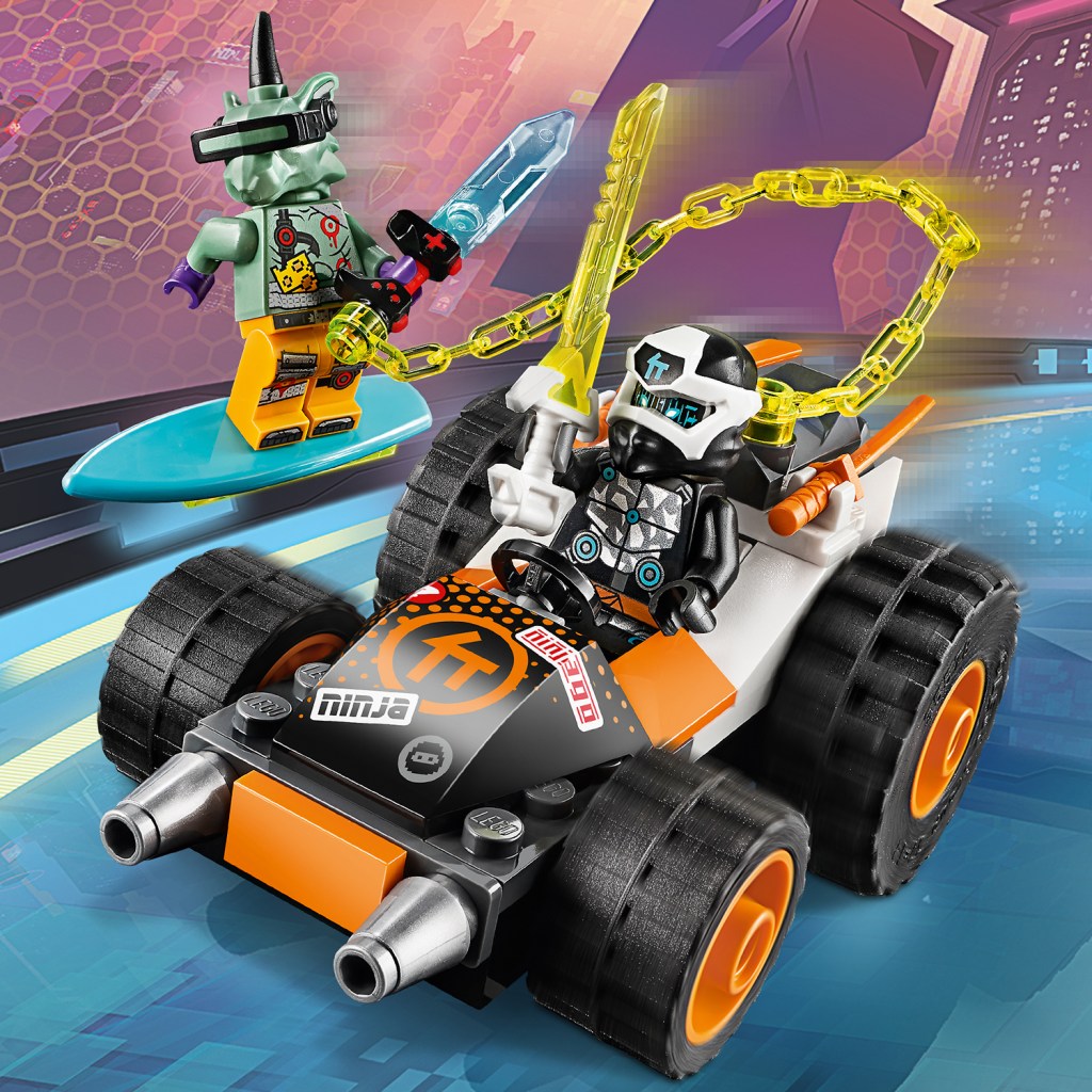 Lego-ninjago-71706-le-bolide-de-cole-construction