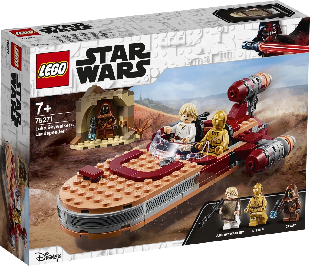 Lego-star-wars-75271-le-landspeeder-de-luke-skywalker-face