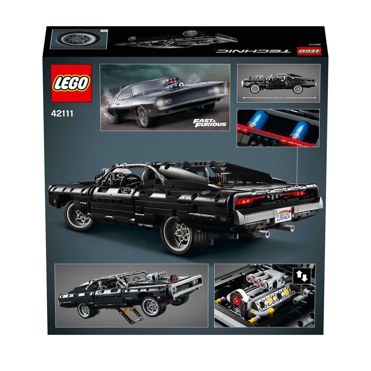 Lego-technic-42111-La-Dodge-Charger-de-Dom-dos