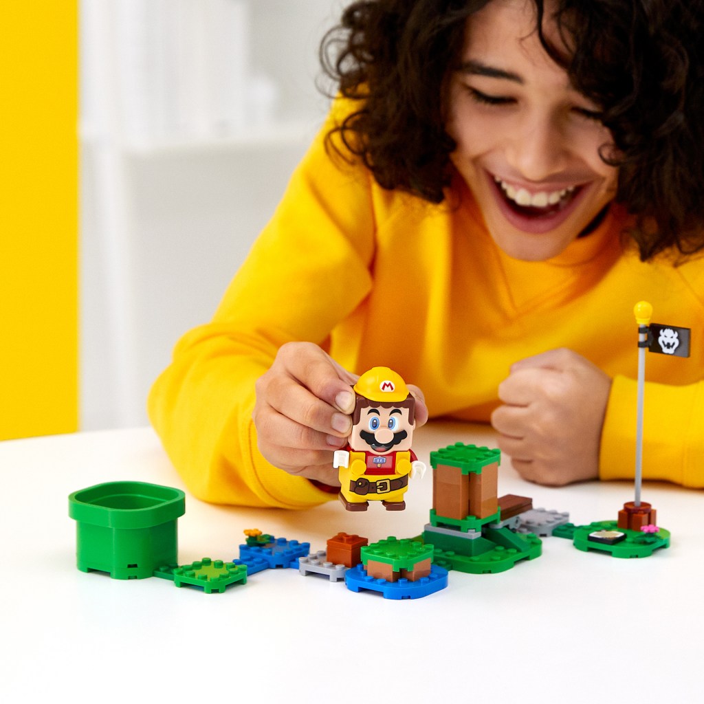 LEGO-Super-Mario-71373-Costume-de-Mario-ouvrier-jeu