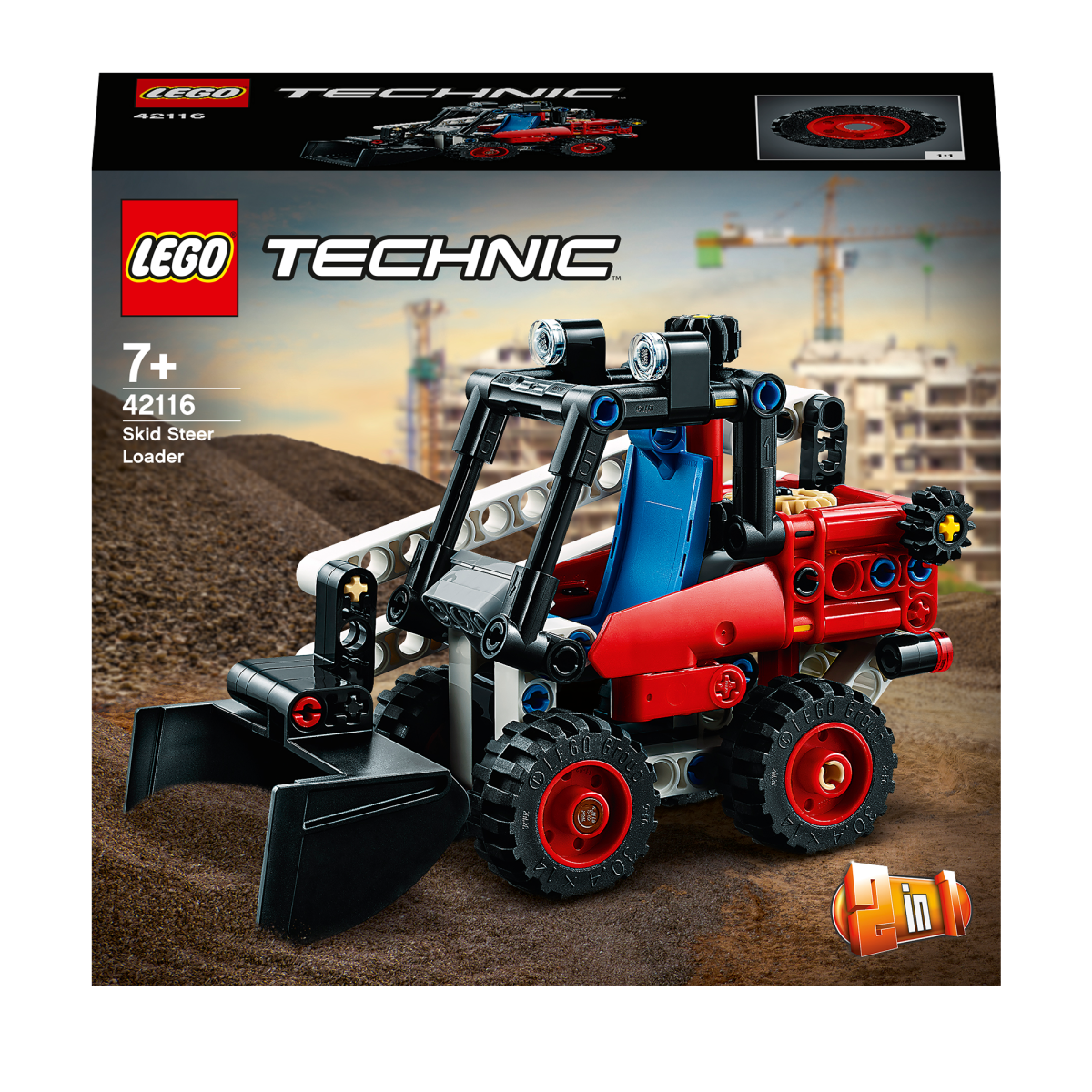 Lego-technic-42116-Chargeuse-compacte-2-en-1-face