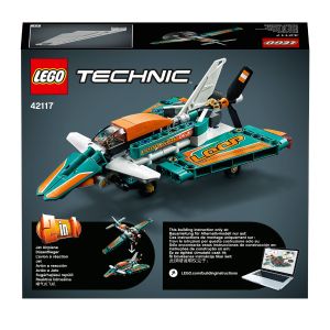 Lego-technic-42117-Avion-de-Course-Jet-2-en-1-dos