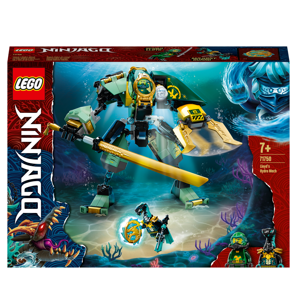 Lego-ninjago-71750-le-robot-hydro-de-lloyd-face