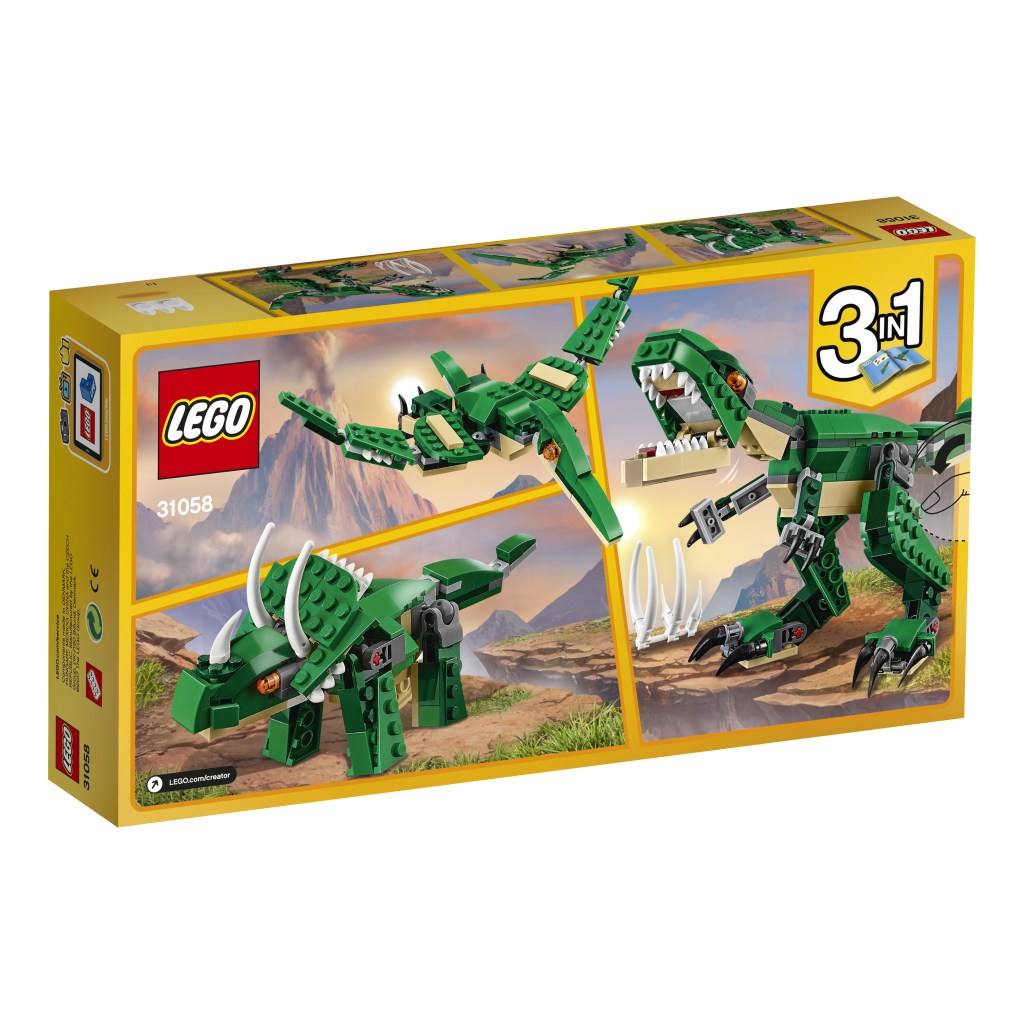 LEGO-creator-31058-Le-Dinosaure-Féroce-dos