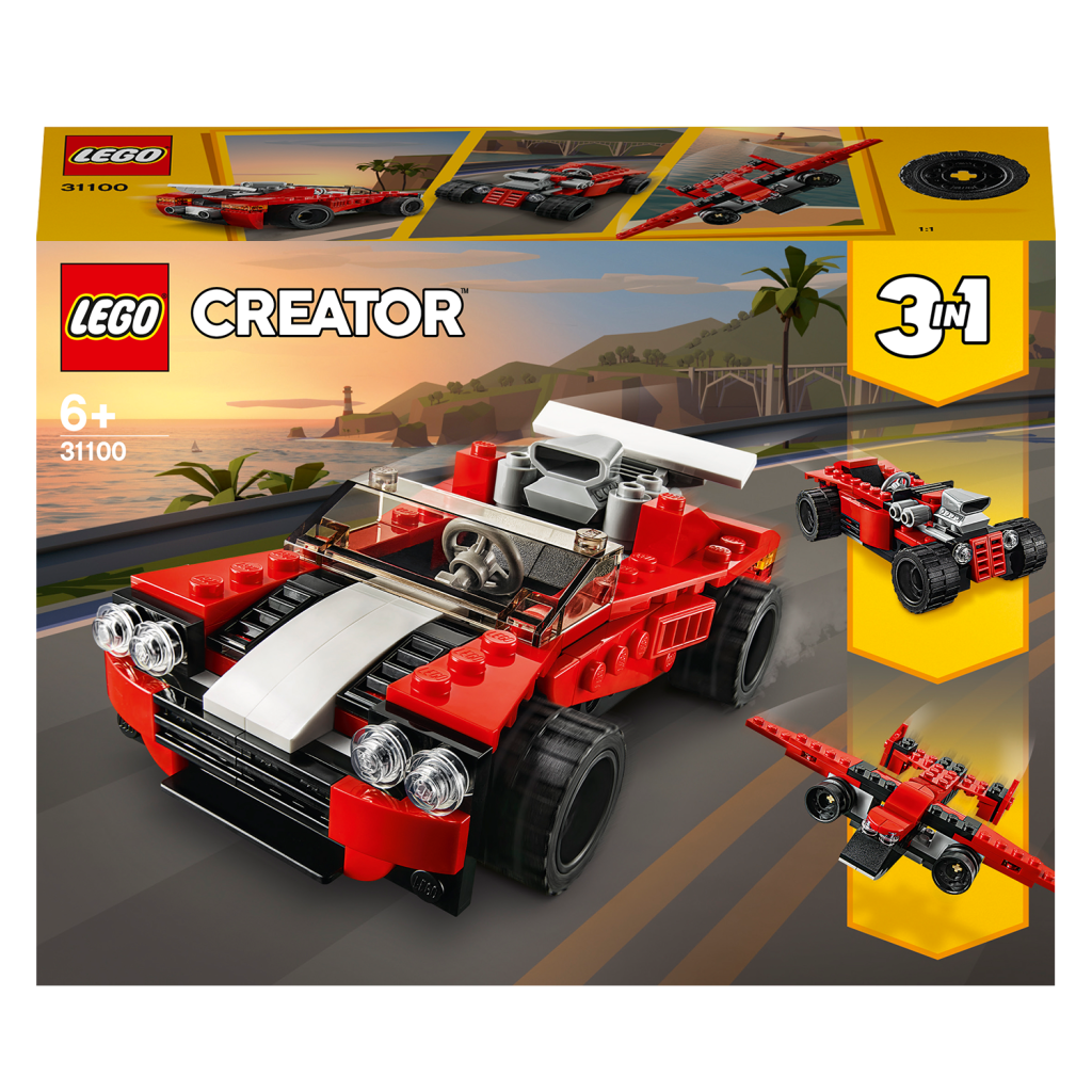 LEGO-creator-31100-La-Voiture-de-Sport-face