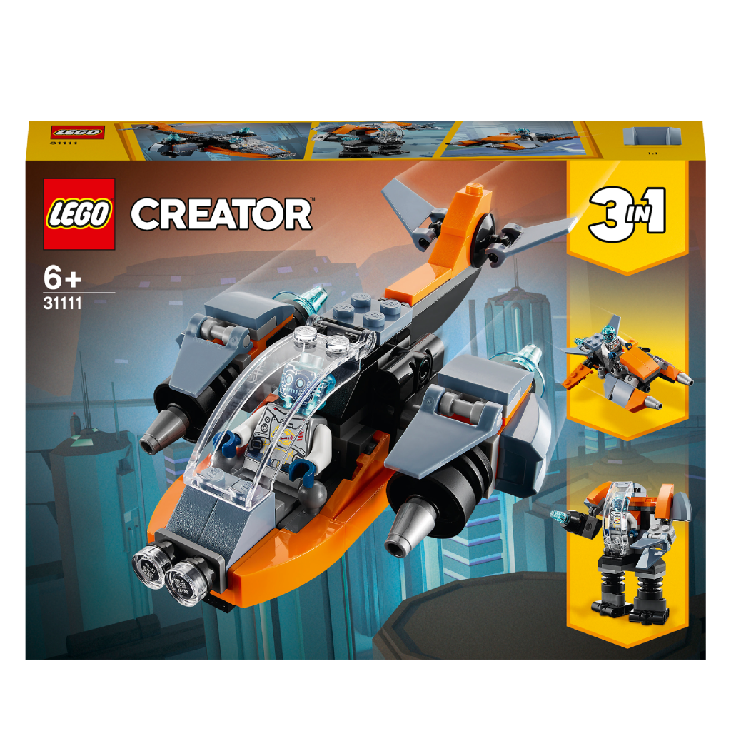 LEGO-Creator-31111-Le-Cyber-Drone-face