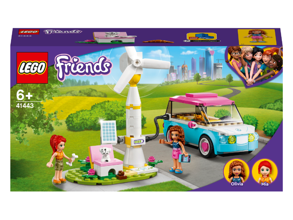 LEGO-Friends-41443-La-voiture-électrique-dOlivia-face