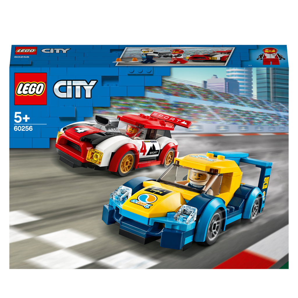 LEGO-City-60256-Les-voitures-de-course-face