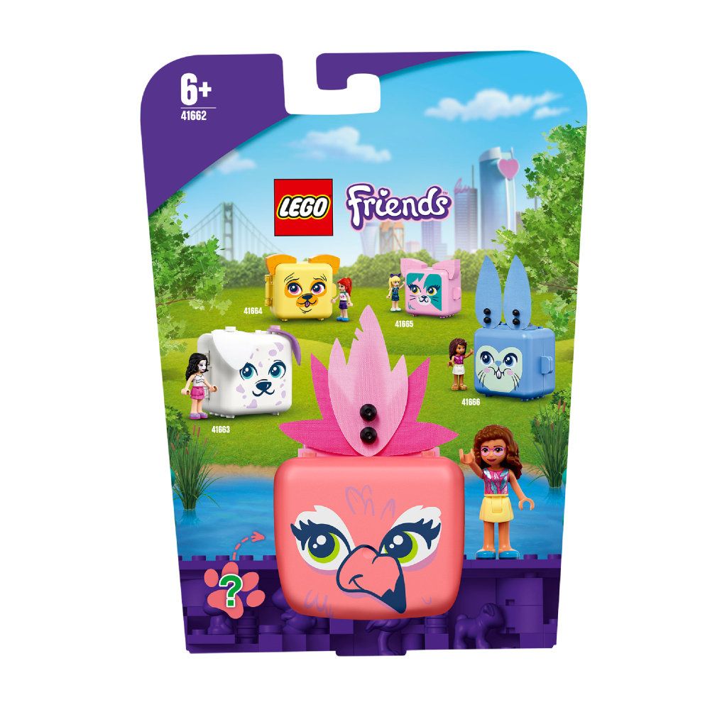 Lego-friends-41662-Le-cube-flamant-rose-dOlivia-face