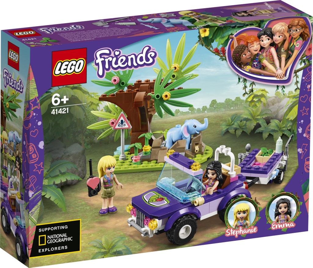 Lego-friends-41421-Le-sauvetage-du-bébé-éléphant-face